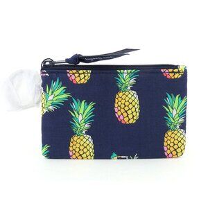 Vera Bradley Toucan Party Cotton Zip Id Case NWT